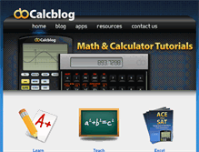 Tablet Screenshot of calcblog.com
